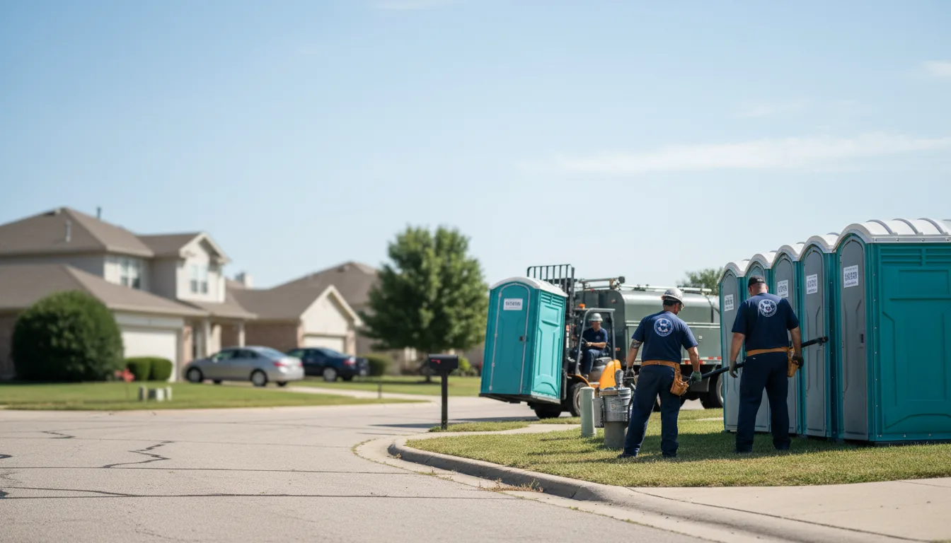 Porta Potty Rental in Commerce Township, MI near me